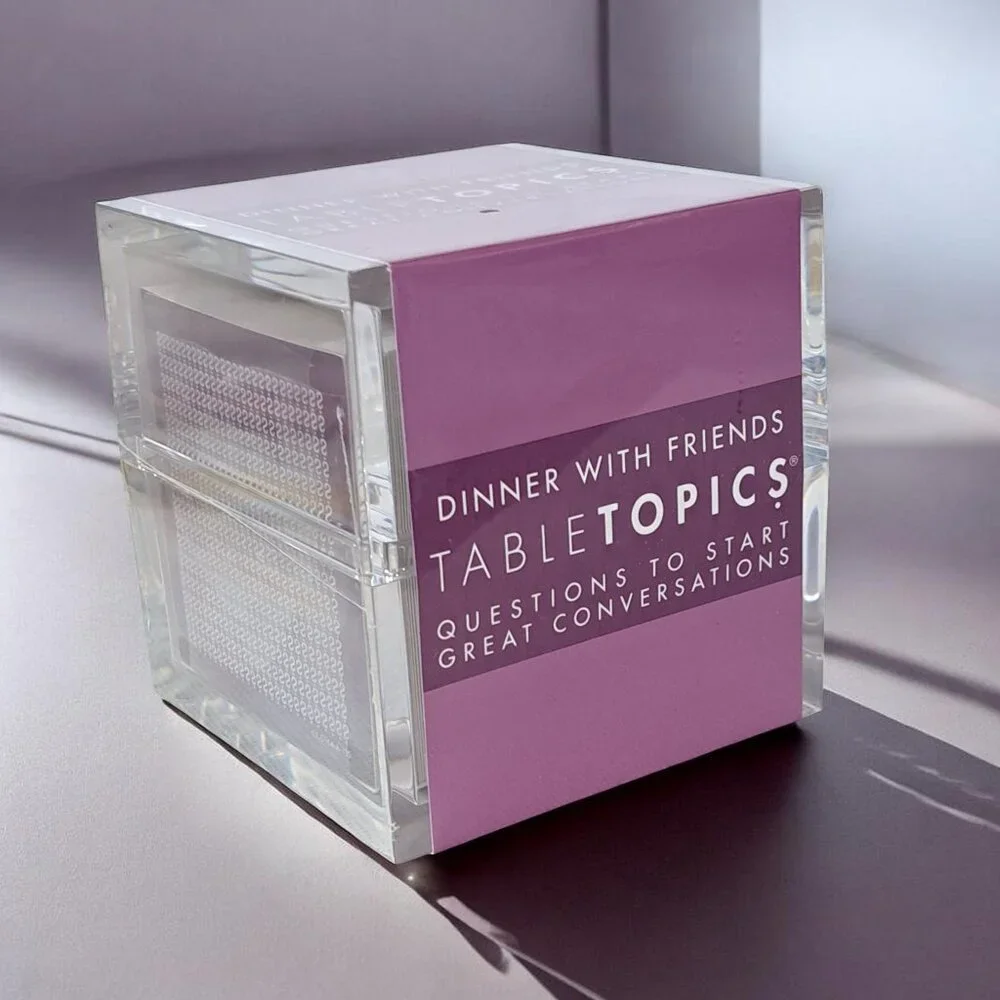 Dinner With Friends Table Topics Game Questions To Start Conversations NEW - Picture 1 of 5